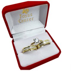 ALIANZAS DE PLATA 925 Y ORO 18K AMARILLO MODELO C5D2 CON CINTILLO DE PLATA Y ORO Y GRABADO DE CADA ALIANZA en internet