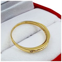 Anillo Oro 18k Medio Sin Fin 1,7 Gramos - comprar online