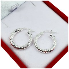 Aros Plata 925 16mm 2,1 Gr Cierre Italiano A180 -