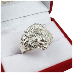 Anillo Sello Plata 925 Hombre Leon Lider - - comprar online