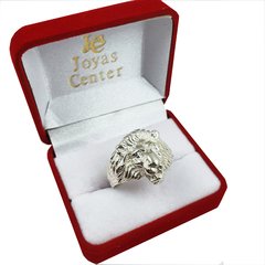 Anillo Sello Plata 925 Hombre Leon Lider - en internet