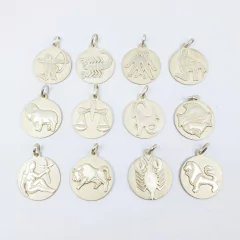 Dije Signos Zodiaco Horoscopo Libra Plata 925 - - comprar online
