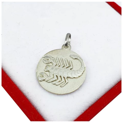 Dije Signos Zodiaco Horoscopo Escorpio Plata 925 -