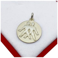 Dije Signos Zodiaco Horoscopo Geminis Plata 925 -