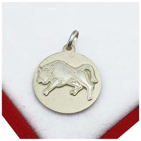 Dije Signos Zodiaco Horoscopo Tauro Plata 925 -