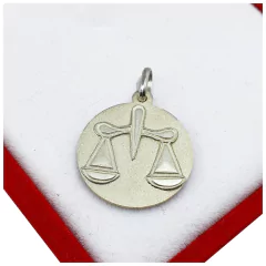 Dije Signos Zodiaco Horoscopo Libra Plata 925 -