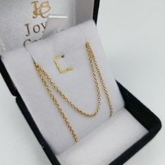 Cadena Modelo Rolo Oro 18k 1,9 Grs Con Estuche Pana en internet