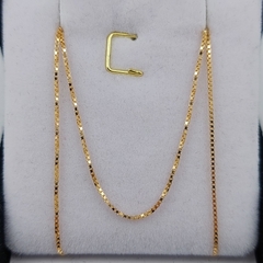 Cadena Modelo Veneciana Oro 18k 2.4 Grs Con Estuche Pana