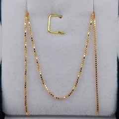 Cadena Modelo Veneciana Oro 18k 2.1 Grs 45CM Con Estuche Pana -