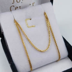 Cadena Modelo Espiga Oro 18k 2,7 Grs Con Estuche Pana - comprar online