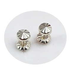 Aros Facetados De Plata 925 Modelo Exclusivo 4mm