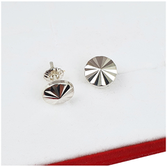 Aros Facetados De Plata 925 Modelo Exclusivo 8mm en internet