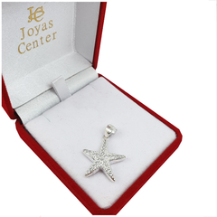 Dije Estrella De Mar 925 Mujer Amor Con Piedras Elegante - 3 Gr - - comprar online