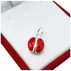 Dije Vaquita San Antonio Plata 925 Mujer Suerte Protector - 1,2 Grs -