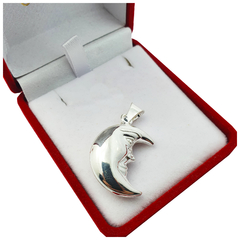 Dije Luna Plata 925 Elegante Para Mujer 3,2 Grs - - comprar online