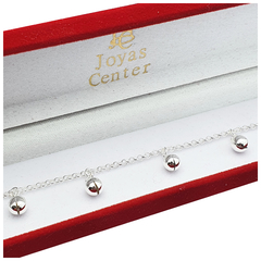 Pulsera De Plata 925 Llamador De Angel Abundancia - 3,5Grs -