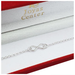 Pulsera Amor Plata 925 Infinito Amor Joyas Regalo - 1,6Gr -
