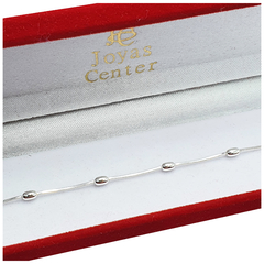 Pulsera De Plata 925 Con Bolitas 2 Grs -