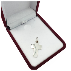 Dije Cruz Plata 925 Religiosa Garantia Hombre Mujer CR51 - - comprar online