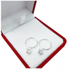 Aros Plata 925 15mm 1 Gr Italiano Joyas Jc Estrella - - comprar online