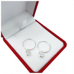 Aros Plata 925 15mm 1 Gr Italiano Joyas Jc Corazon - - comprar online
