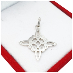 Dije Plata 925 Nudo de Bruja Amuleto Protección 2 Gramos -