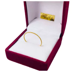 Anillo Oro 18 K Hilo Torzado 0,6Grs en internet