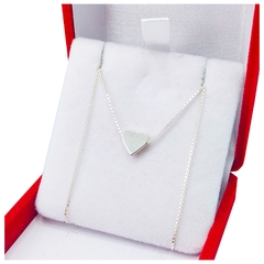 Cadena con corazón - Plata 925 - en internet