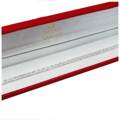 Pulsera De Plata 925 Hombre Mujer Regalo Joyas 21cm 2,8gr - en internet