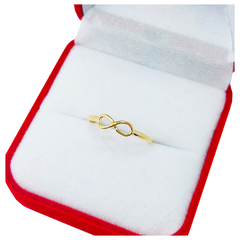 Anillo Oro 18 Kts Infinito 0,8Grs - Joyas Center