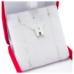 Cadena con inicial - Plata 925 - - comprar online