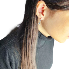 Aros Dije Mariposa Plata 925 Piedra Cubic Hcdp C1828 en internet