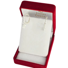 Aros Dije Huella Plata 925 2,2 Gramos Ccd1/c C1832 - Joyas Center