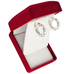 Aros Argollas Tubo 4,2 Gramos 12 Mm Plata 925 C1834 en internet