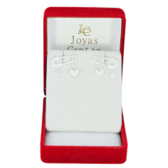 Aros Plata 925 Alfiler De Gancho Con Dijes 6x17 Mm C1952 - comprar online