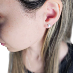 Aros Plata 925 Perlas De 6 Milimetros C1965 en internet