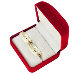 Alianzas Par Joyas Center En Plata Y Oro Modelo Aesd5r Rojo 8 Al 33 en internet