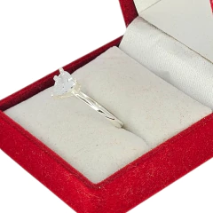 Anillo Cintillo Plata 925 Boda Compromiso Dama Z10 - tienda online