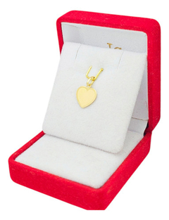 Dije Oro 18k Corazón Grabable 10x12 Mm 0.2 Gramo C1510 en internet