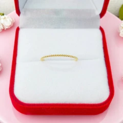Imagen de Anillo Oro 18 K Hilo Torzado 1Gramo