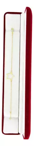 Pulsera Estrella Calada 17.5 Cm 1 Gr C/singapur C160 - tienda online