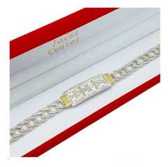 Pulsera Egipto Plata 925/ Oro Hombre Grumete -