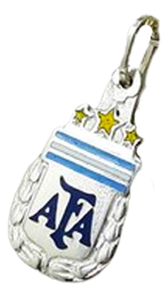 Escudo Afa 3 Estrellas Copa Del Mundo Plata 925 Argentina