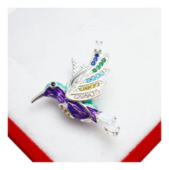 Dije Colibrí Plata 925 Picaflor Ave Regalo Mujer Volar 4.1Grs - en internet