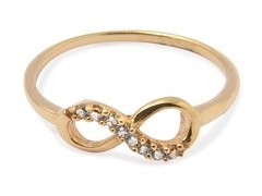 Anillo Infinito - Oro 18kts 2 Grs - Joyas Center