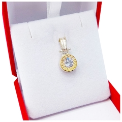 Dije Plata 925 y Oro 18K Bvlgari Mediano - comprar online