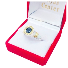 Anillo Bvlgari Plata 925 y Oro 18K Redondo Grande - comprar online