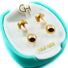 AROS ABRIDORES DE ORO 18KT MARCA CH BOLITA N°5 TIC 18K 56,47 #105 - comprar online
