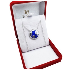 Conjunto De Plata 925 Mundo Viaje 45 50cm Tripulante C130 5,1 Grs - - comprar online