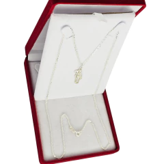 Collar Plata 925 San La Muerte Cadena Forcet 60 Cm C1853 Plateado - comprar online